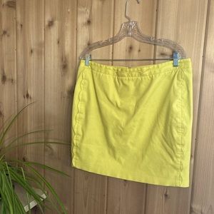 GUC Sunny yellow Banana Republic skirt